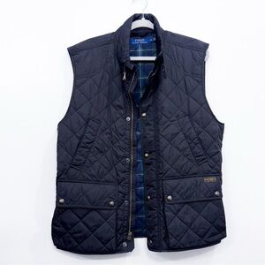 Polo by Ralph Lauren Blue Quilted Vest